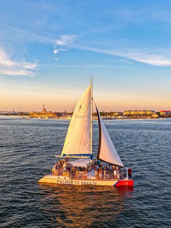 Private 50ft Catamaran Sail - Charleston Harbor up to 100 People image 24