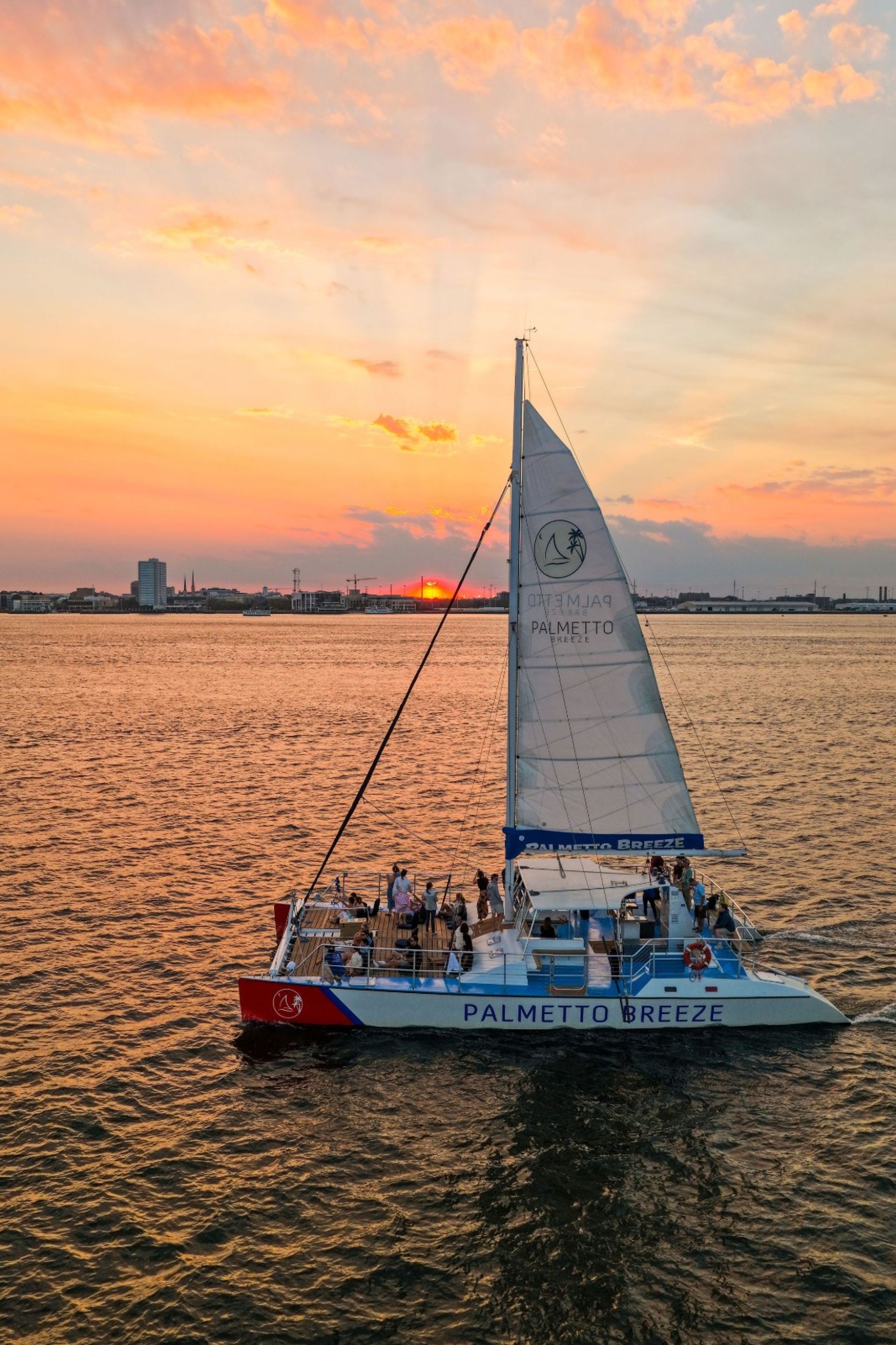 Sunset Sail Catamaran w/Bar– The Ultimate CHS Bachelorette Experience image 1