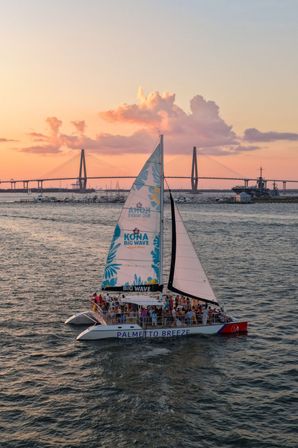 Sunset Sail Catamaran w/Bar– The Ultimate CHS Bachelorette Experience image 20