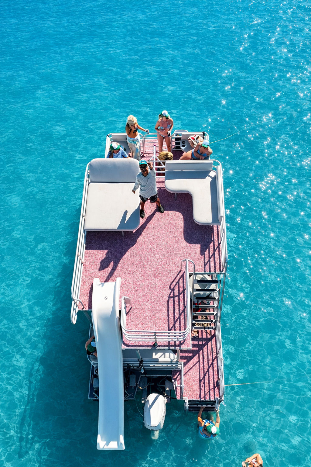Ultimate Bachelorette Sandbar Party: Double Decker Party Boats with Water Slides! image 3