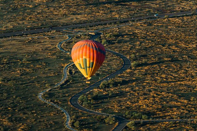 Morning Hot Air Balloon Flight in Phoenix, Arizona image 12