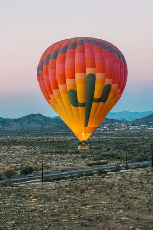 Morning Hot Air Balloon Flight in Phoenix, Arizona image 5