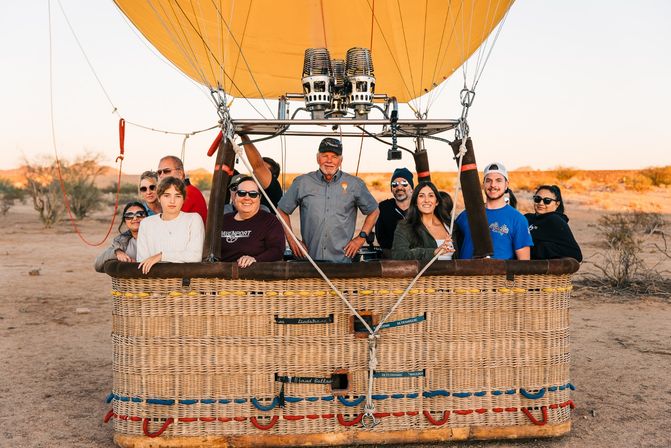 Morning Hot Air Balloon Flight in Phoenix, Arizona image 13