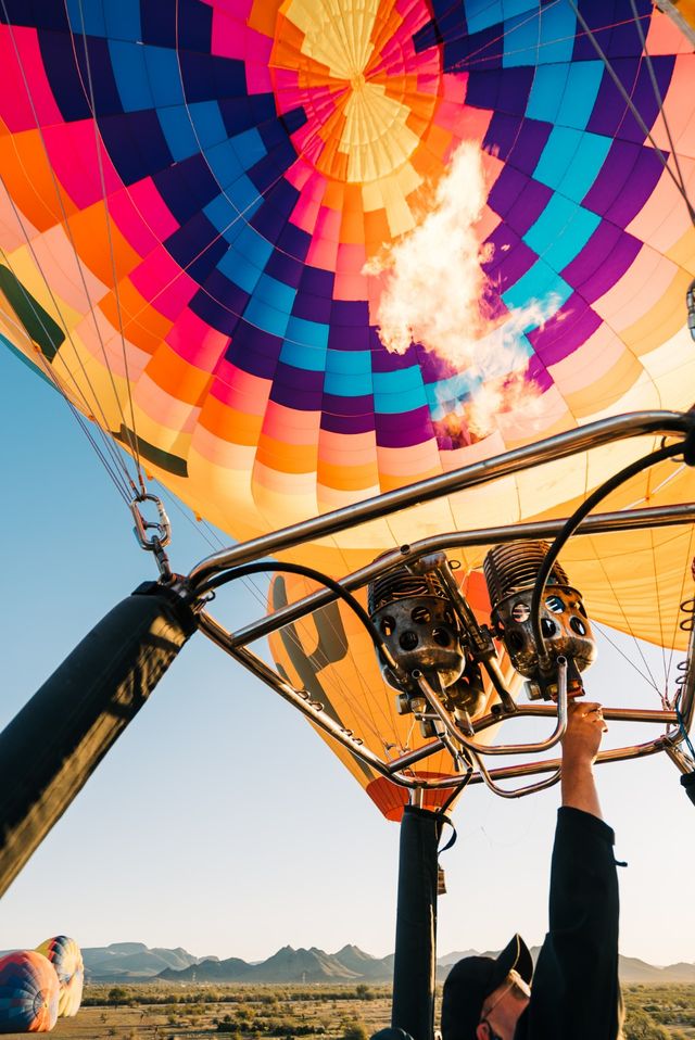Morning Hot Air Balloon Flight in Tucson, Arizona image 3