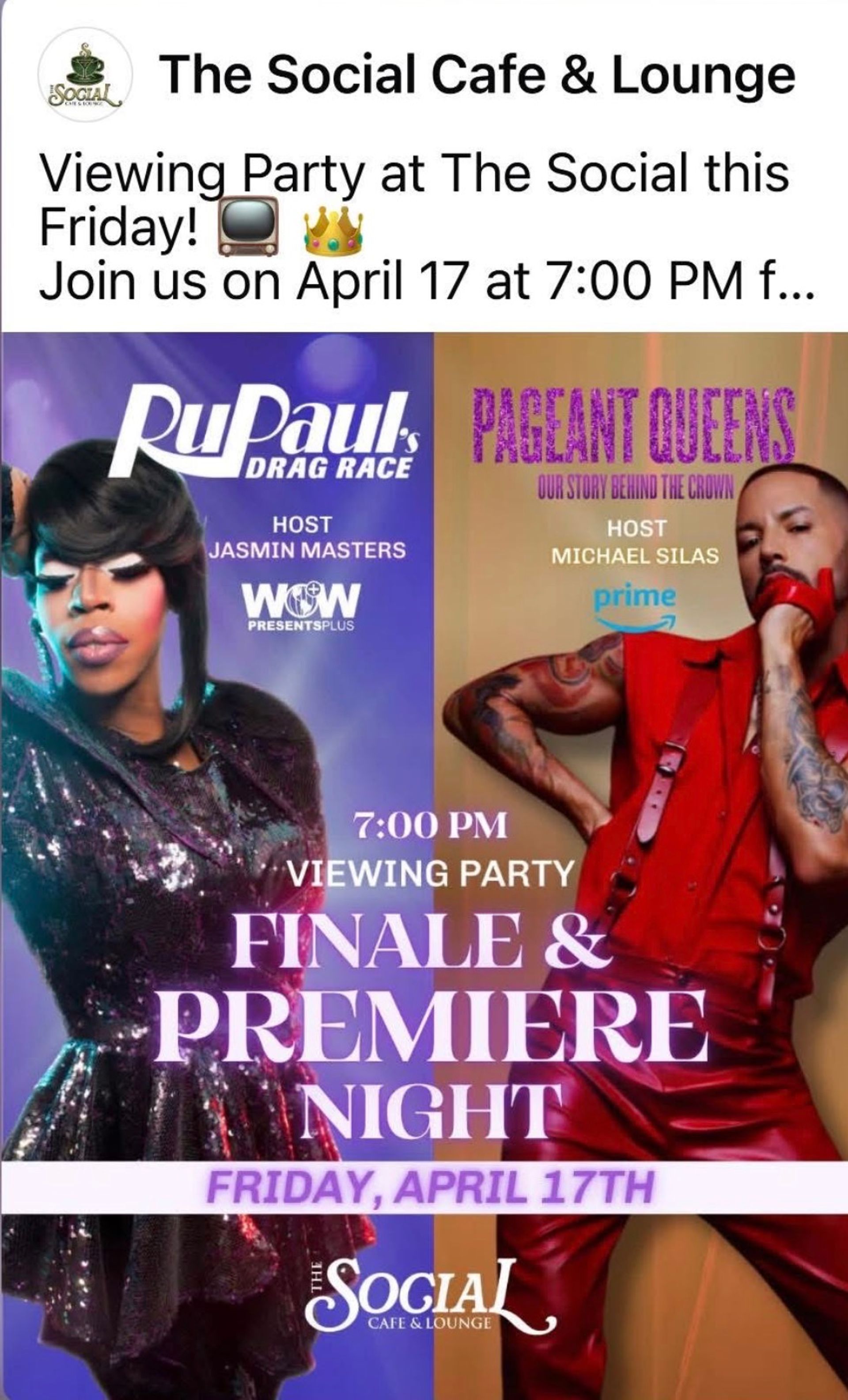 Drag Show Palm Springs with Jasmine Masters image 1