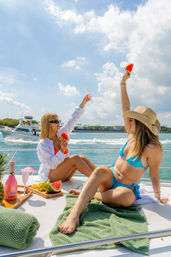 Iconic Yacht Party with Captain and stewardes Included Aboard a Luxury 60ft Private Yacht image 8