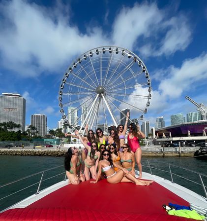 Private Iconic Yacht Party BYOB Cruise on 55’ Luxury Yacht with Captain and Stewardess image 7