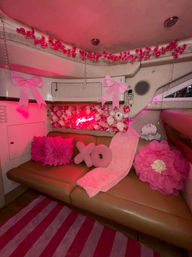 Miami’s Pink Party Yacht: 50ft Horizon Bachelorette Boat image 3