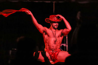 A Stripper? Boylesque World - Immersive Striptease Male Show - Burlesque Female Available - The Revue image