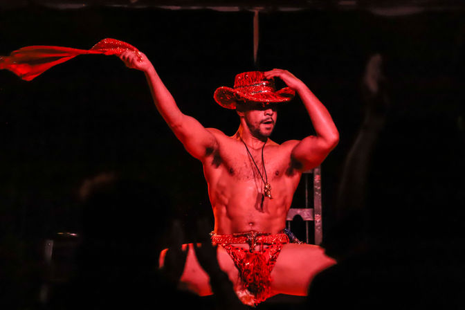 A Stripper? Boylesque World - Immersive Striptease Male Show - Burlesque Female Available - The Revue image 1