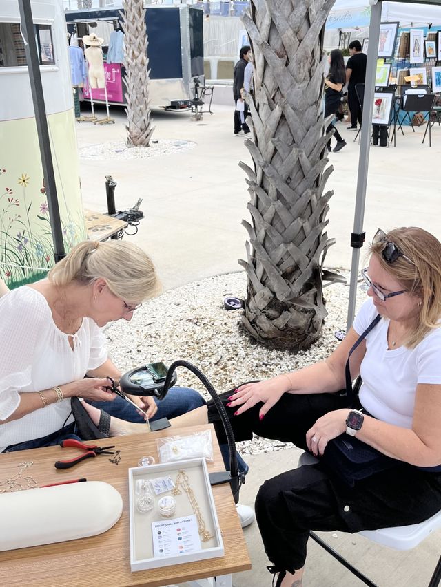 Permanent Jewelry Party in Tampa: Welded Bracelets at Home image 3