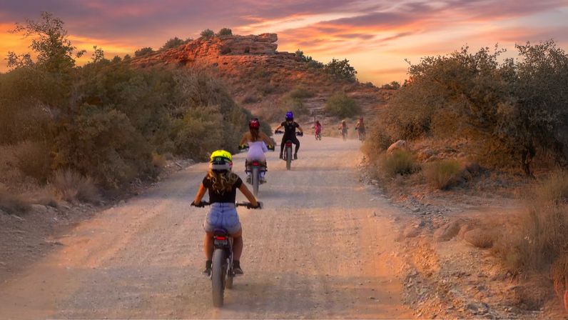 Bride Tribe Moto Mode - Electric Dirt Bike Bachelorette Party near Zion image 7