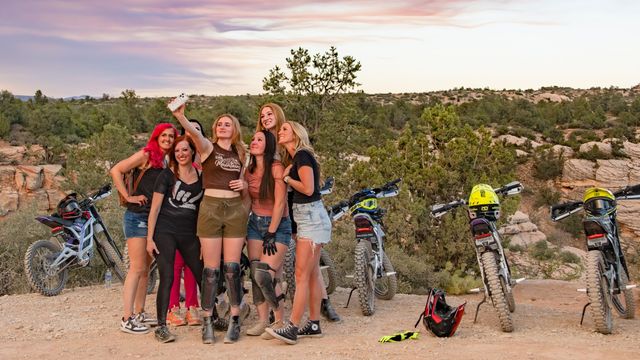 Bride Tribe Moto Mode - Electric Dirt Bike Bachelorette Party near Zion image 4