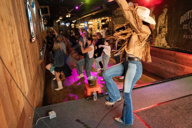 Stompin' Grounds Line-Dancing Class in Downtown Nashville image 51