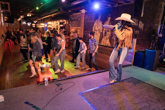 Stompin' Grounds Line-Dancing Class in Downtown Nashville image 25
