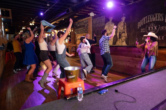 Stompin' Grounds Line-Dancing Class in Downtown Nashville image 57