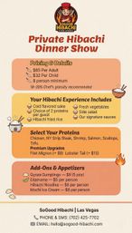 All-Inclusive Hibachi Experience - Dinner, Fire Show & Unlimited Sake image 9