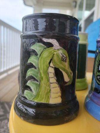 Bachelorette Pottery Paint Party image 11