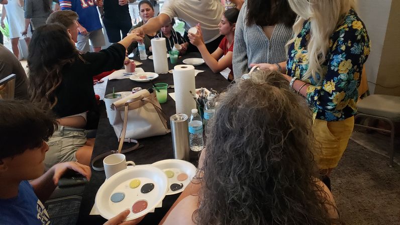 Bachelorette Pottery Paint Party image 15