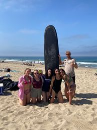 Surf & Yoga Beach Retreat: Private Surf Lesson + Guided Yoga Experience (All Levels Welcome) image