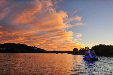 Disco Cowgirl - Lake Austin Sunset Cruise image