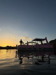 Lake Austin Sunset Boat Cruise - Pink Boat image 4