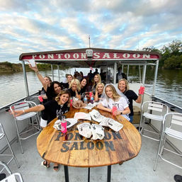 Pontoon Saloon Party Barge with All-Inclusive Beer & Seltzers Option image 13