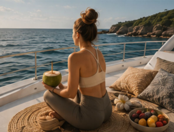 Luxury Wellness on Private Yatch: Guided Yoga + Snorkeling image 9