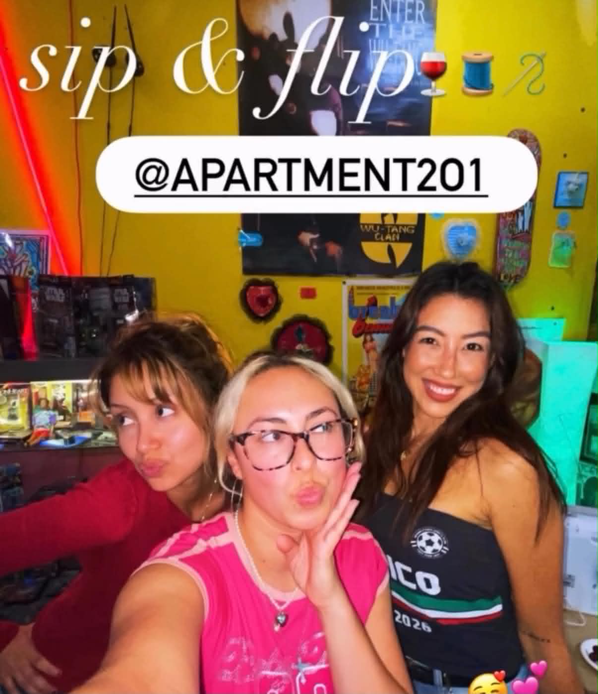 Apartment 201 Vintage Shopping & Custom Nail Experience image 1