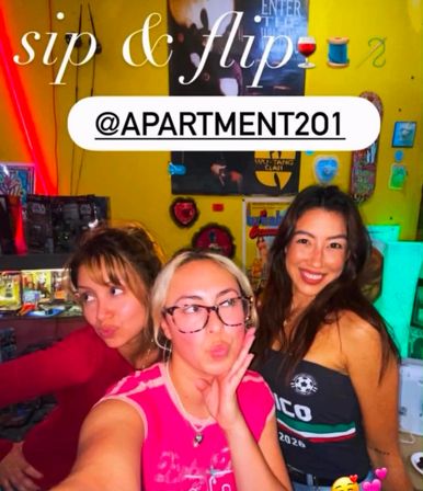Apartment 201 Vintage Shopping & Custom Nail Experience image 1
