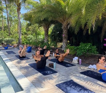 P³: Pop Up. Pilates. Party