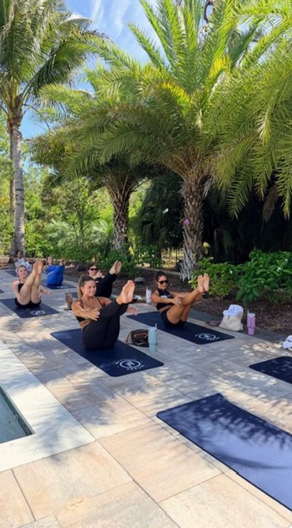 P³: Pop Up. Pilates. Party