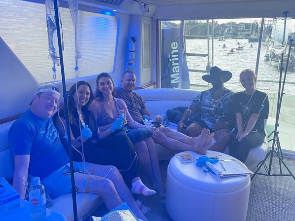 The Drip Lounge x Compass Luxury Transportation x Holy City Boat Tours Package image 5