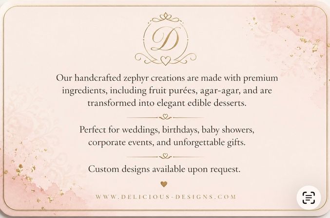 Eatable 3D floral arrangements and uniquely designed desserts image 52