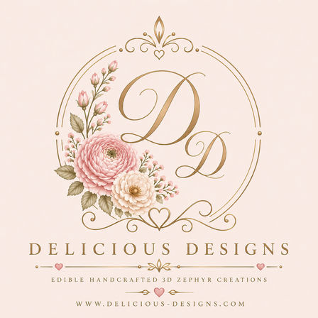 Eatable 3D floral arrangements and uniquely designed desserts image 25