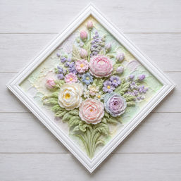 Eatable 3D floral arrangements and uniquely designed desserts image 98