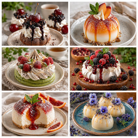 Eatable 3D floral arrangements and uniquely designed desserts image 33