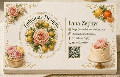 Eatable 3D floral arrangements and uniquely designed desserts image 29