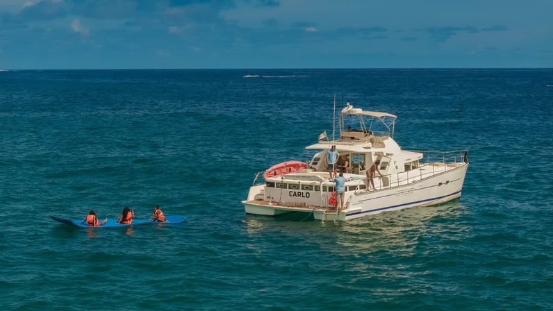 Private Catamaran Charter for Groups - 4 Hours, Snorkeling, Swimming & The Arch image 7