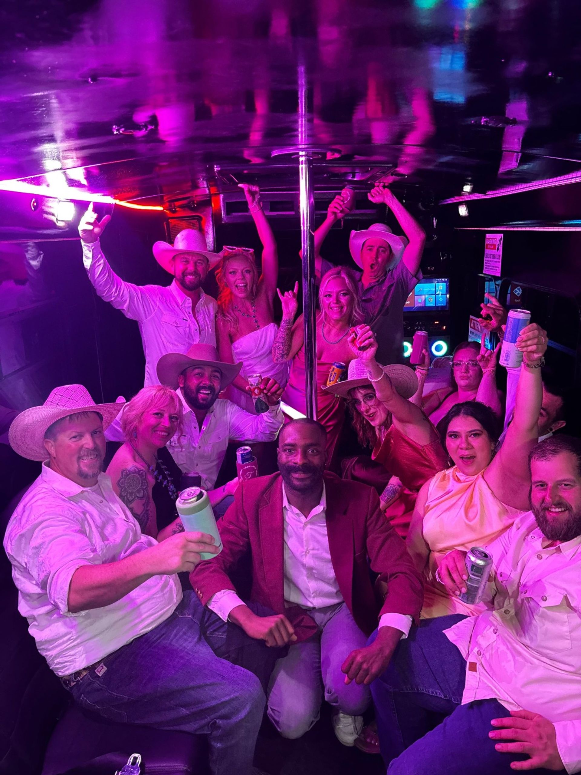 AUX Party Bus for Bachelor & Bachelorette Parties image 1