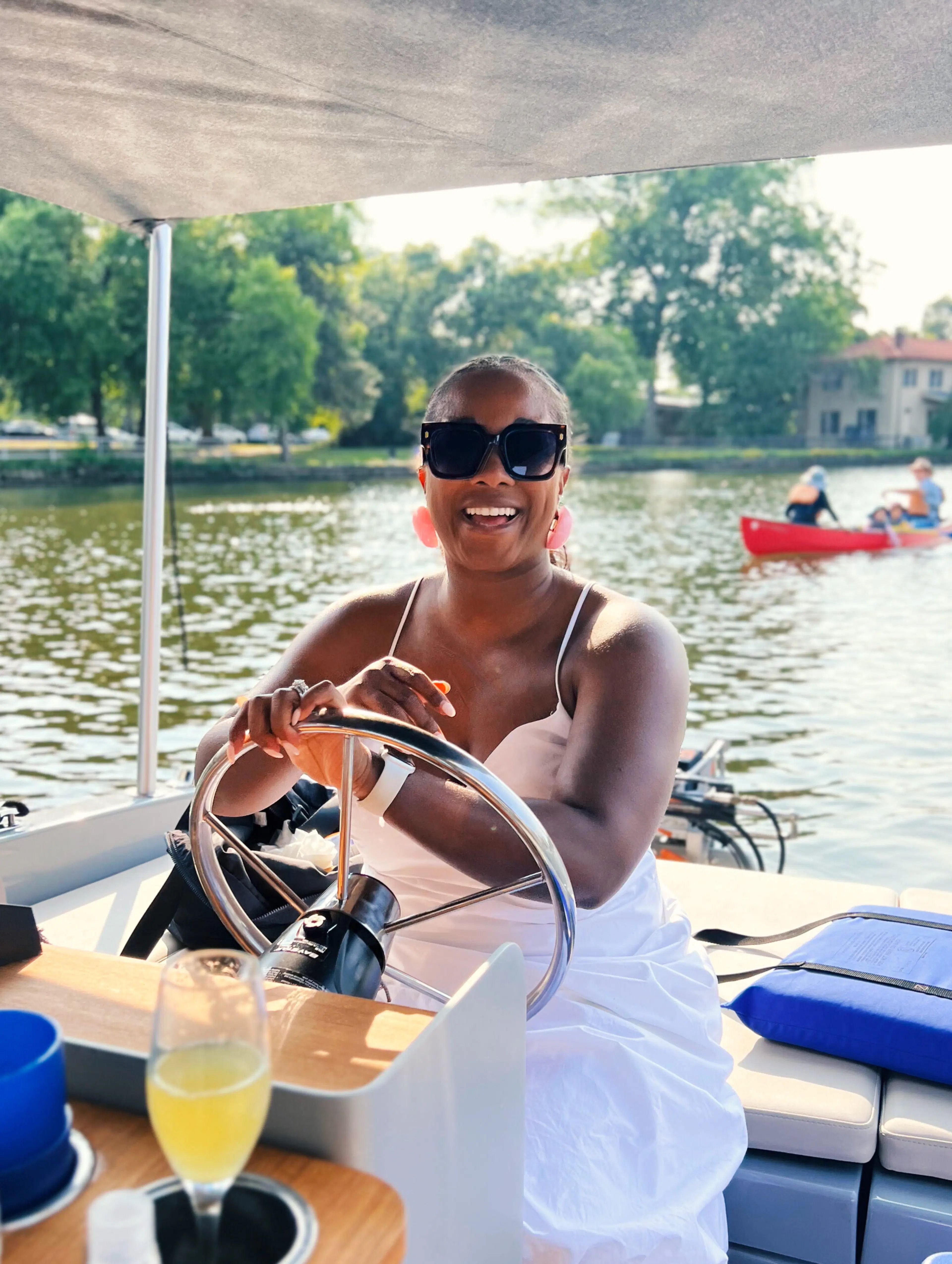 Private Electric Boat Rental with BYOB image 2