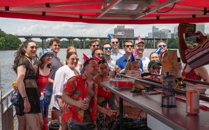 Private Pontoon Party Boat Cruise from Rocketts Landing image 9