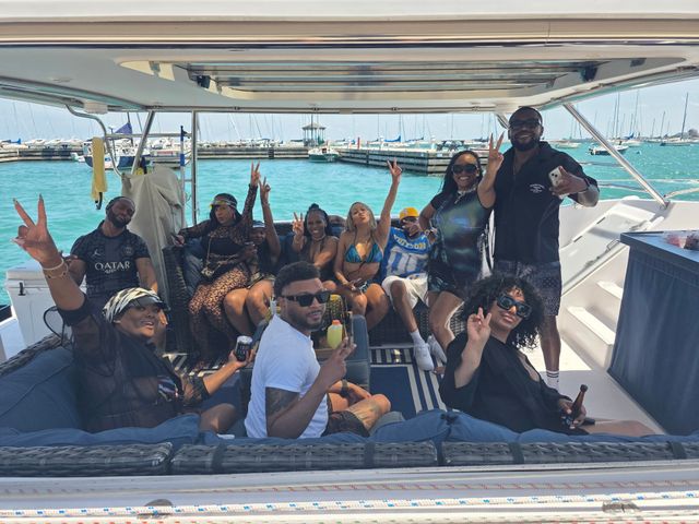 Lake Michigan Private Sailing Charter: Party in a Catamaran image 3