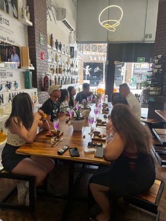 bachelorette mixology class at agave elite image 11