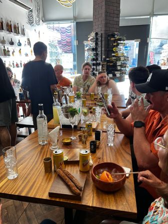 bachelorette mixology class at agave elite image 5