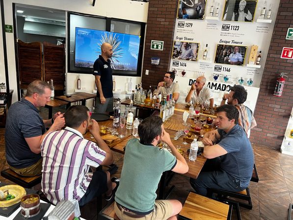 bachelorette mixology class at agave elite image 8