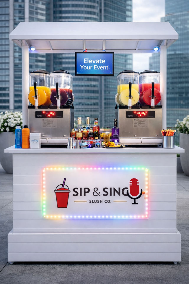 Slush, Sip & Sing: Your Mobile Karaoke & Slushie Party Cart Experience image 3