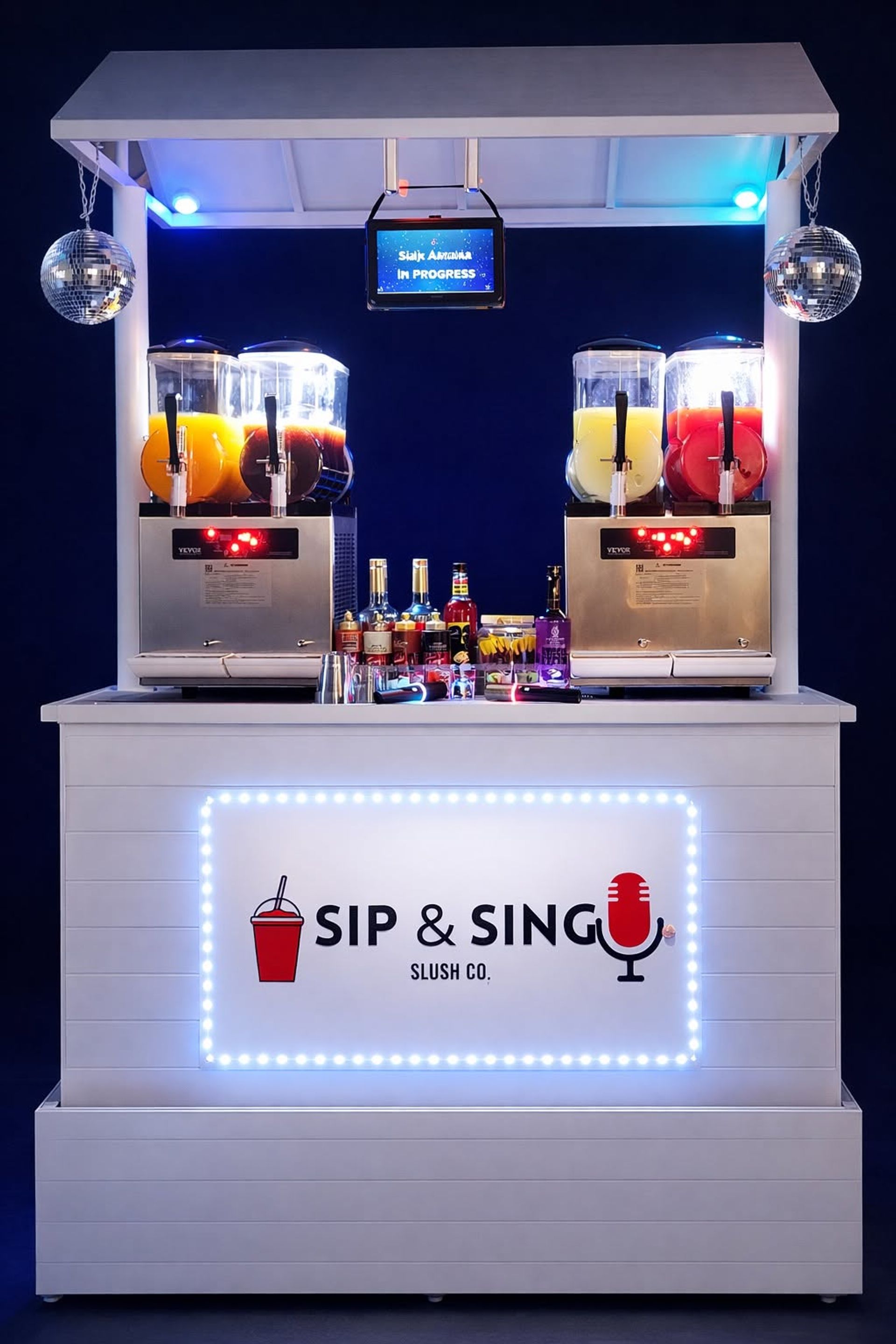 Slush, Sip & Sing: Your Mobile Karaoke & Slushie Party Cart Experience image 1