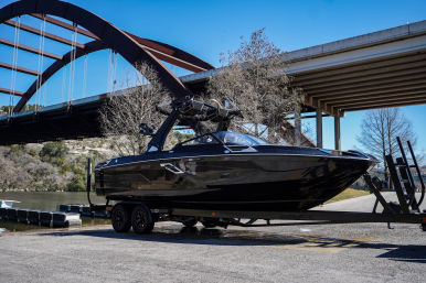Wakesurfing on Lake Austin with Austin Premier Boat image 10