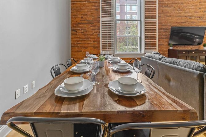 Exposed Brick Loft in Historic Downtown Building image 16